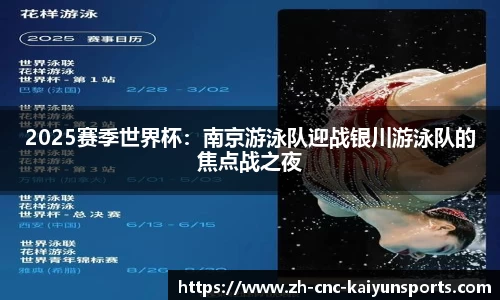 2025赛季世界杯：南京游泳队迎战银川游泳队的焦点战之夜