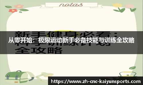 从零开始：极限运动新手必备技能与训练全攻略
