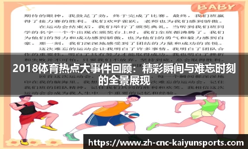 2018体育热点大事件回顾：精彩瞬间与难忘时刻的全景展现